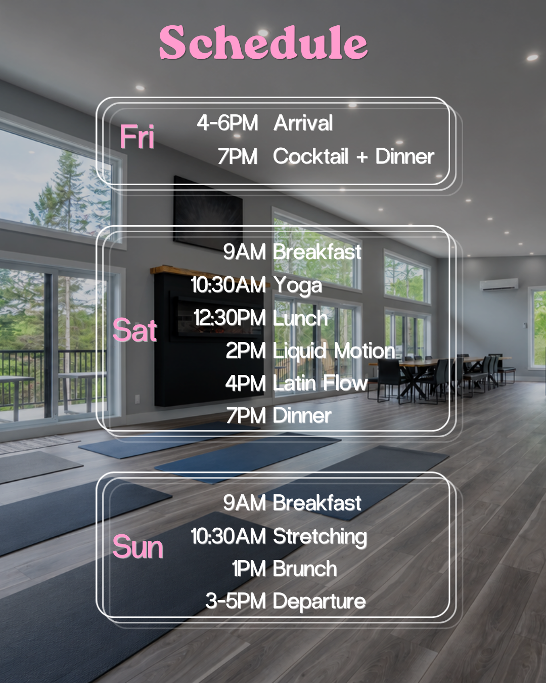 Wellness Retreat | September 11th-13th